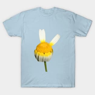 Hippie Flower Making Peace Sign T-Shirt